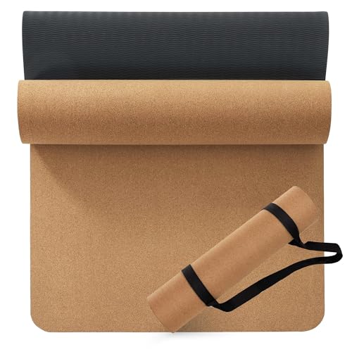 Premium Cork Yoga Mat (72 x 26 in)