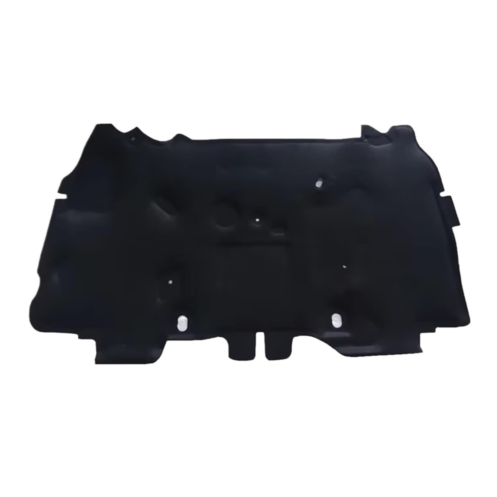 Fdurftar Black Cotton Soundproof Cover For Jeep For Wrangler Jk 2018~2023 Front Hood Engine Heat Sound Insulation Pads Engine Hood Insulation Pad(Black)