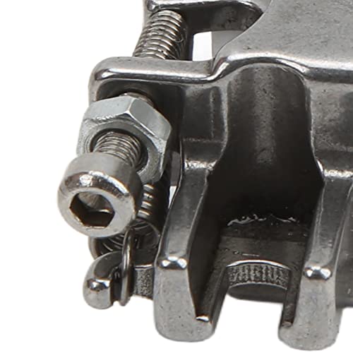 Pie prensatelas plástico con rueda para máquina industrial miniatura 6
