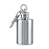 Mini-alcoholfles, 30 ml, roestvrij staal, voor whisky, elegante kleine kleine alcoholfles, bar-accessoires