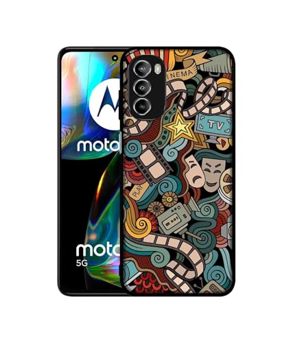 Image of Movies Design Premium 2D Printed Metal Back Case Cover for Motorola Moto G52 4G / Moto G82 5G