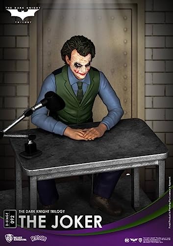 Beast Kingdom The Dark Knight Trilogy: The Joker Ds-092 D-Stage 6 Inch Statue, Multicolor #TOP4