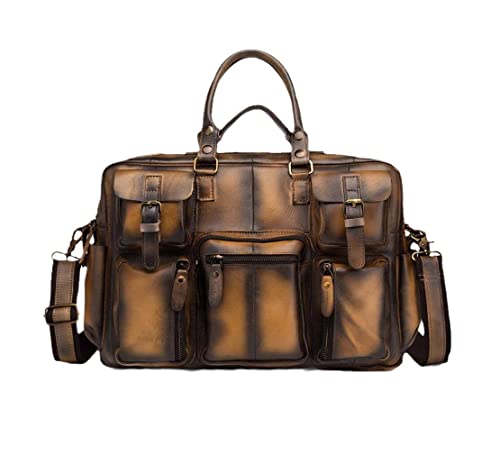 Sac à main en cuir pour homme marron protégez vos affaires style valise