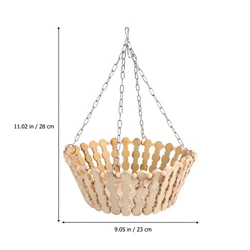 POPETPOP Hamster Rede Porquinho-Da-Índia Bambu Balanço Cama Pendurada Cama Cesta de Dormir Cool Esco