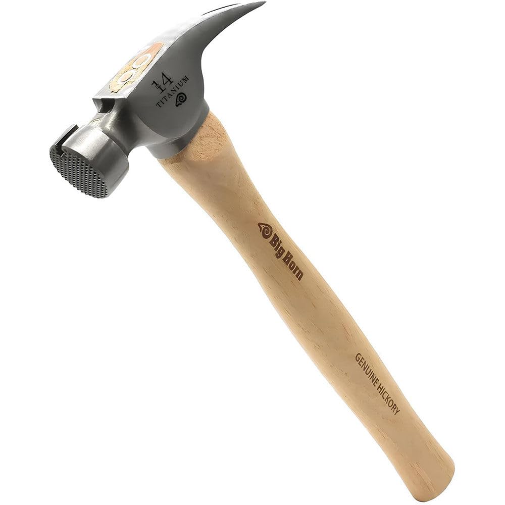 Amazon.com: Big Horn 15150 14 Oz Straight Handle Framing Hammer