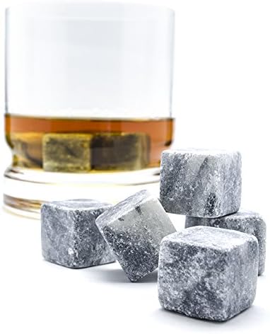 Stone Cask Chilling Stones - Soapstone 9 Piece Set with Storage Bag
