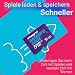 Integral 512GB Gamer's Edge Micro SD Card für die Nintendo Switch - Schnelles Laden & Speichern von Spielen Speichern von Spielen DLC & Daten Entwickelt für Nintendo Switch, Switch Lite & Switch OLED