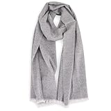Photo Gallery les jardins de la comtesse - sciarpa da uomo calda e leggera in cashmere a 4 fili e lana - girocollo motivo diamante, grigio topo, taglia unica Photo Gallery les jardins de la comtesse - sciarpa da uomo calda e leggera in cashmere a 4 fili e lana - girocollo motivo diamante, grigio topo, taglia unica