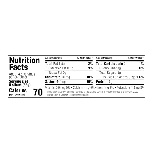 Amazon Grocery, Sliced Black Forest Uncured Ham, 9 Oz