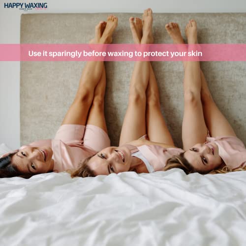 Happy Waxing - Prepare Nourishing Oil - Used For Pre And Post Waxing Rituals - For A Nourished And Moisturized Skin - Soft Jasmin Scent - 8.45 Oz - 250 Ml #TOP5