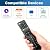 2 PCS Universal TV Remote Control with Light-Up-Button Compatible with LG, Samsung, Philips, Panasonic, Sharp TCL, Vizio, Sony, Sanyo, Toshiba, Insignia, Hisense, JVC, RCA Brand LCD LED 3D TV Remote