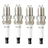4/6PCS 12120037607 BKR6EQUP Platium Spark Plug CandlesCompatible With BMW E39 E60 E61 E46 E63 E64