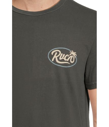 RVCA Men's Frond Script Short Sleeve4