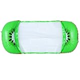 ¡DÉ UN VERANO FRESCO! En el caluroso verano, acuéstese en una hamaca flotando en el agua para relajarse, relajarse y relajar el agua circundante. ¡Olvídate de todas las molestias, disfruta de tus vacaciones y diviértete con tu familia!
