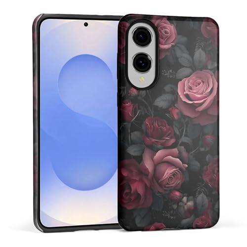 Coque Samsung Galaxy S25 Edge DAIZAG rose rétro pour femme