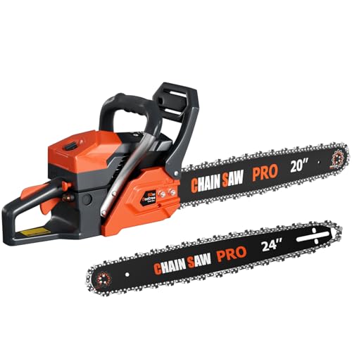 62cc Professional Chainsaw with Anti-Vibration