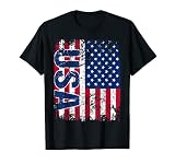Bandera América AMÉRICA Bandera  Hombres Mujeres Niños USA Camiseta