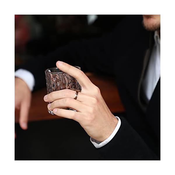 King Will Nature Tungsten Carbide Wedding Ring 8mm Koa Wood Inlay Rose Gold High Polished Comfort Fit 10 - Image 6