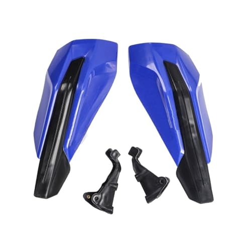 Protections barre poignée moto bleues pour gamme EXC SX 125-500, finition durable