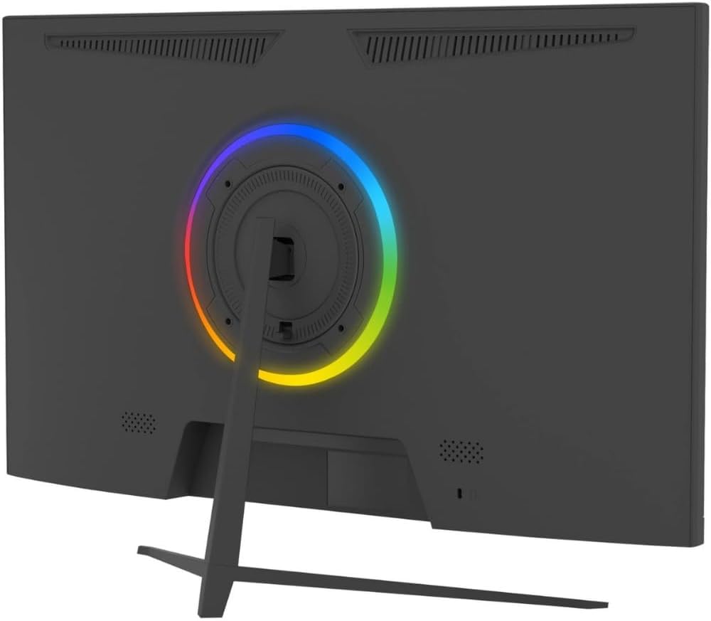 GAMEPOWER Sonic V40 Full HD 27 Zoll Gaming Monitor, 240Hz 0,5ms, Fast IPS, 1920x1080p Bildschirm, 134% sRGB, FreeSync & G-Sync kompatibel, RGB-Beleuchtung, mit Lautsprecher, VESA, HDMI 2.0 DP 1.4