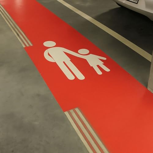 ARCANE INDUSTRIES Pintura epoxi para suelos industriales - REVEPOXY TRÁFICO INTENSO - 25 kg (hasta 50 m² en 2 capas) Rojo señales - RAL 3020