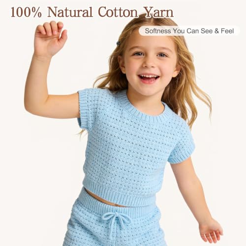 Image of Katech 1OO% Cotton Yarn for Crocheting-2 Sport Weight Baby Yarns (White)