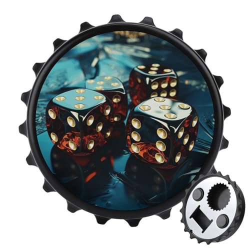 Dice Graphics�{�g���I�[�v�i�[ �①�Ƀ}�O�l�b�g�X�e�b�J�[�t�� �①�Ƀ}�O�l�b�g �r�[���𔲂� �|�b�v�� �\�[�_�ʐ؂� �①�ɂ�RV�p �L���b�v�L���b�`���[�t��