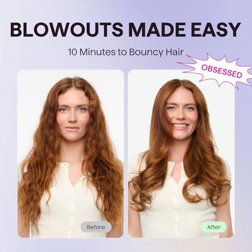 Wavytalk 5 in 1 Curling Iron Set with Curling Brush and 4 Interchangeable Ceramic Curling Wand (0.35"-1.25â), Wand Curling Iron Instant Heat Up, Dual Voltage Hair Curler - Image 5