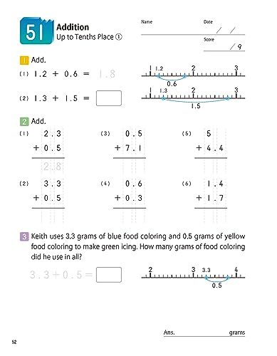 Kumon Math Bites: Grade 4 Fractions & Decimals-100 Bite-Sized Lessons to Improve Math Skills and Confidence! - Image 4