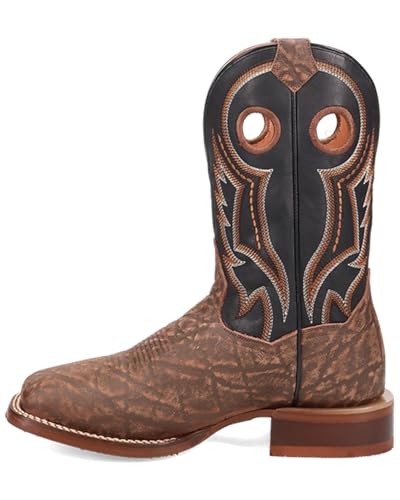 Dan Post Men's Elephant Print Western Boot Broad Square Toe - Dp51833