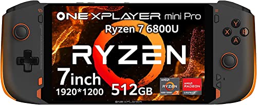 1 ONE-NETBOOK ONEXPLAYER Mini Pro 7 inch 1920 * 1200 IPS Portable PC Windows11 Laptop Pocket Game Work Tablet (AMD R7-6800U 16GB/512GB)