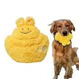 Diversión chirriante para perros: nuestros juguetes de peluche de pato para perros están diseñados para entretener e involucrar a tu amigo peludo con un delicioso sonido chirriante