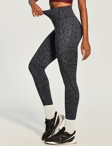 Image of Heathyoga Yoga Pants with Pockets Extra Soft Leggings with Pockets for Women Non See-Through High Waist Workout Leggings