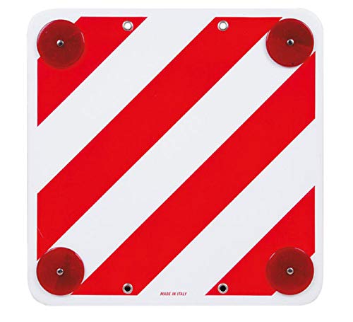 Panneau de signalisation arrière homologué CEE PLASTIC ALU SIGNAL Fiamma (sauf Espagne & Italie)