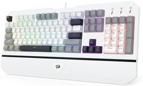 Redragon Wired Mechanical Gaming Keyboard, Linear Switches, Full ...