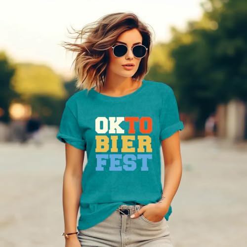 LBP Oktoberfest Shirt for Women Celebration Oktoberfest T-Shirt Oktobierfest Festival Tee Tops2
