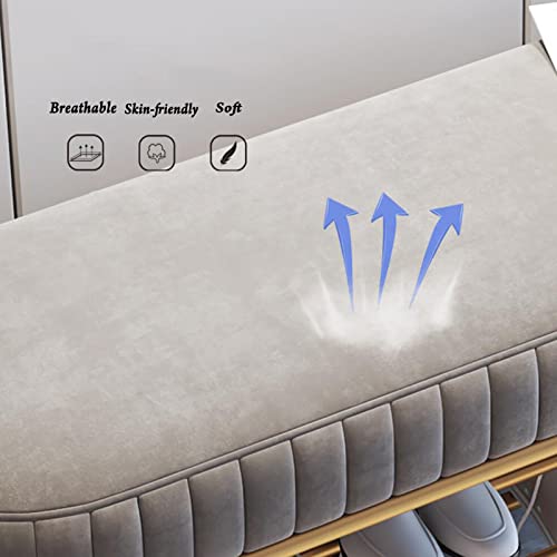 Banc d'entrée gain de place pour ranger les chaussures facilement - 5