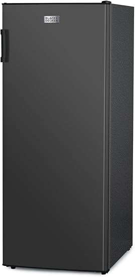 BLACK+DECKER 10 Cu. Ft. Upright Freezer, Stand Up Freezer with