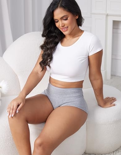 Image of Goat Union Organic Cotton Boyleg Period Underwear for Women & Teens - Moderate Absorbency Period Panty