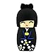 Clés USB Disque U Memory Stick USB2.0 Lecteur Flash 4/128 Go Créatif Dessin Animé Poupée Japonaise Clé USB Clé USB Charmant Porte-clés Portable (128GB,G)