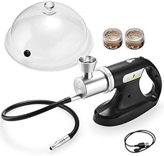 Mitbak Cocktail Smoker With Dome Lid And Woodchips | Electric Food And Drink Portable Smoking Gun| Indoor-Outdoor Smoke Infuser Machine | Excellent Gift