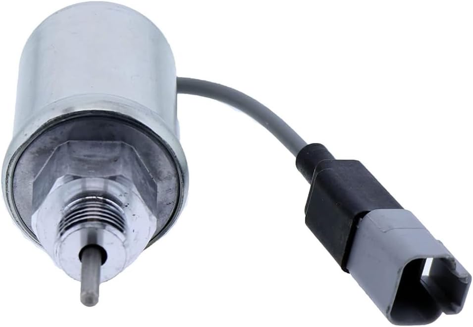 Shut Off Solenoid,Compatible with Perkins 402D 403C 403D 404C,U85206520,Engine Stop Solenoid for Excavator