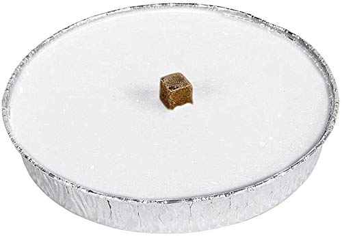 Burgenstern Flammschale Flammdose Outdoorkerze Gartenkerze Partykerze Feuerschale (20 Stück, Flammschale)