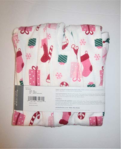 Carter's Christmas Sleep & Play Pajamas Child of Mine Pink Girls New Born3