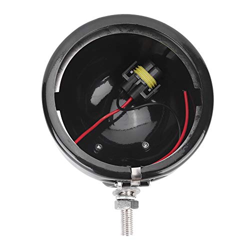 2Pcs Motorcycle Fog Light Housing 4.5 Inches Aluminum Alloy Fog Lamp Shell Fog Lamp Housing Barrel Bracket Suitable For Motorcycles Black #TOP3