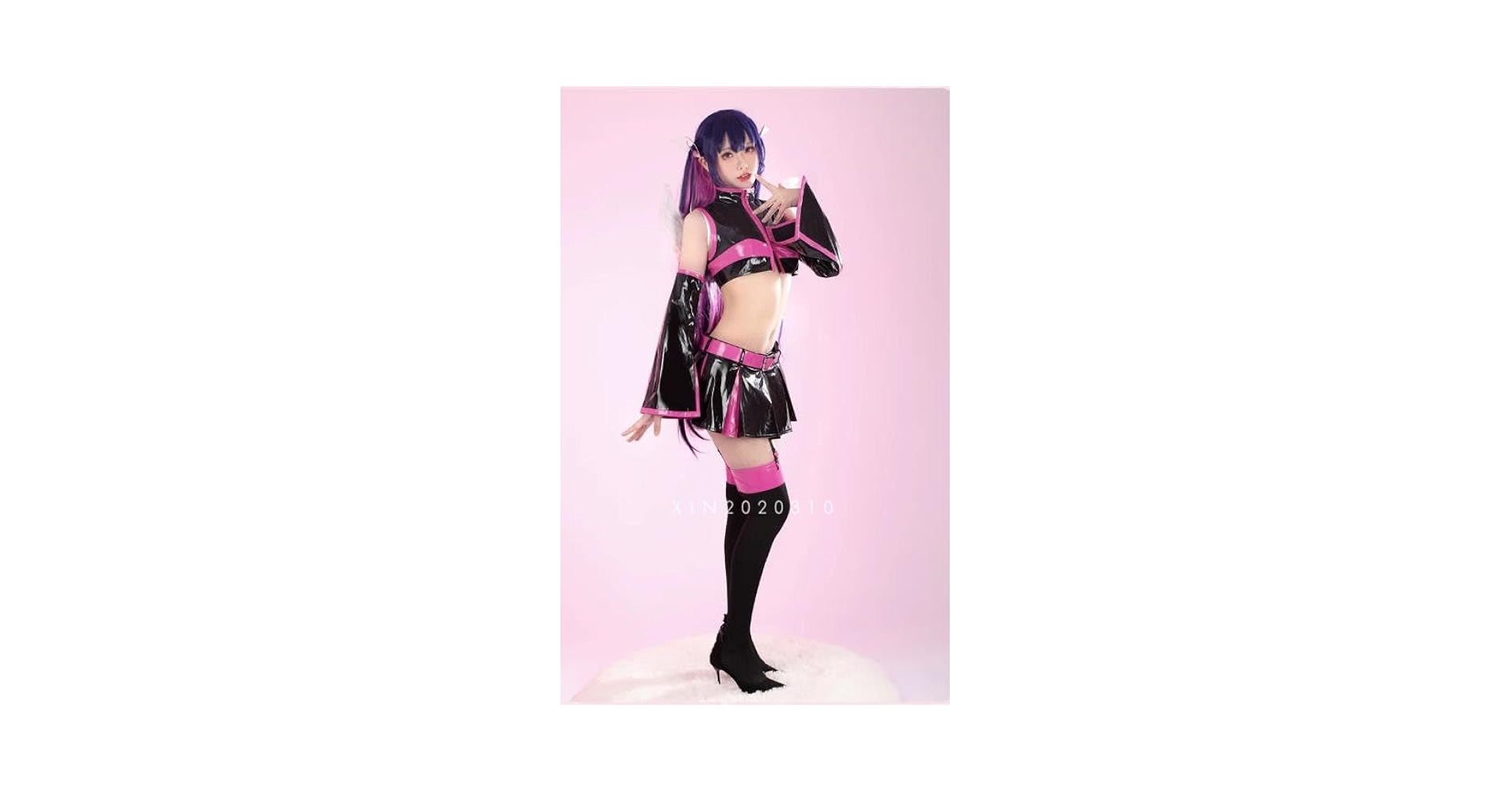 Amazon.co.jp: 2.5次元の誘惑 リリエル ニーハイ付き コスプレ