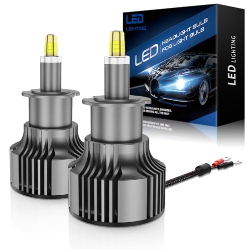 Ampoule LED H3 360° puissante 2025 avec technologie Canbus anti-erreur