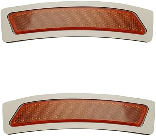 KarParts360 Para BMW 328i 2013, 2014, 2015, 2016, conjunto de luces de marcador lateral para conductor y pasajero, sustituye a BM2550103 certificado