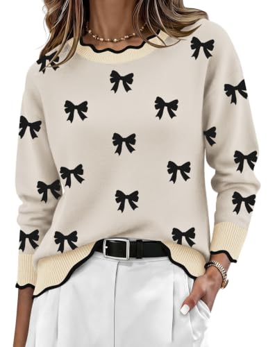 Zeagoo Fall Clothes 2026 Fall Casual Loose Fit Pullover Sweaters for Women - image 1