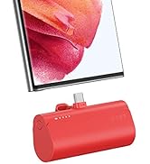 VEGER Power Bank USB C 5000mAh, 20W PD Mini Powerbank USB C Klein Aber Stark Externer Handyakkus,...